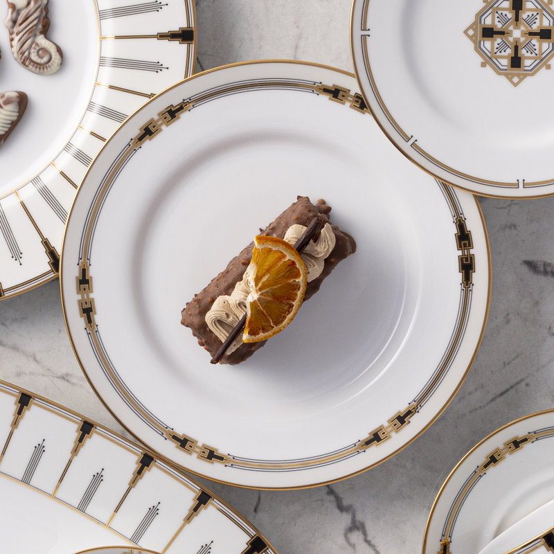 Noritake Empire Gold 5-Piece Place Setting, Service for 1 | Wayfair